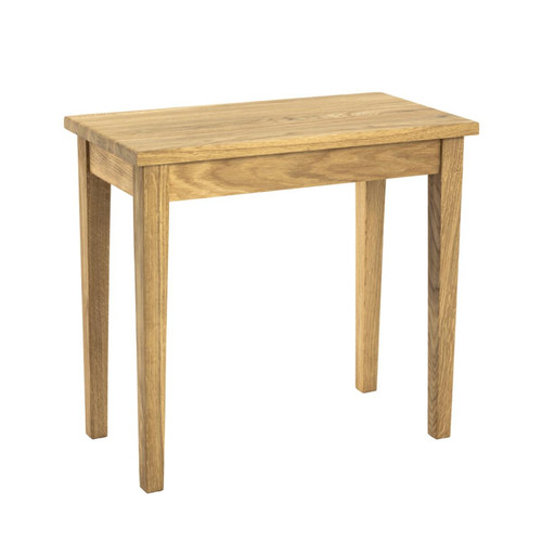 Pegane - Table d'appoint en bois massif chêne huilé - 56 x 30 x 52 cm Pegane  - Salon, salle à manger