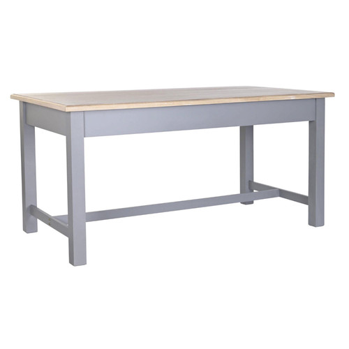 Pegane - Table à manger, table repas rectangulaire en bois de paulownia coloris gris - Longueur 161.5 x Profondeur 81.5 x Hauteur 78 cm Pegane  - Tables à manger