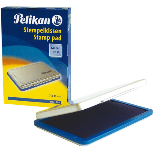 Pelikan - Pelikan Tampon encreur taille 2, (L)110 x (P)70 mm, bleu () - Pelikan