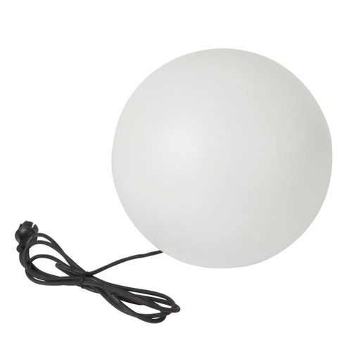 Perel - Perel Lampe de terrasse globe d'extérieur 38 cm Perel - Lampadaire