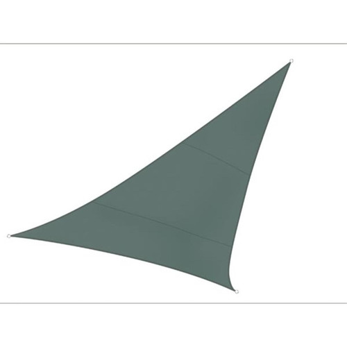 Perel - Voile solaire - triangle - 5 x 5 x 5m - couleur : gris vert Perel  - Mobilier de jardin
