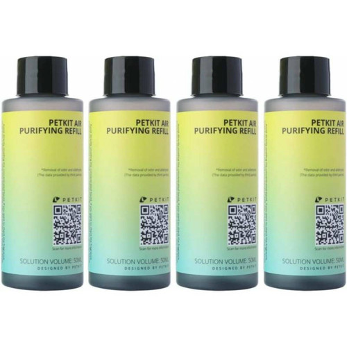 Petkit - Petkit 4 Recharges purifiantes liquide pour éliminer les odeurs PURA MAX et X 4x50mL Petkit  - Petkit