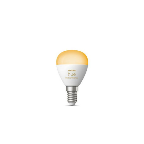 Ampoule LED connectée E27 tint ST64 5,5W 1800K-6500K+RGB dimmable blanc et  multicolore