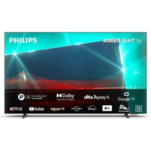 Philips - TV intelligente Philips 48OLED718 4K Ultra HD 48" OLED Philips  - TV 32'' à 39''