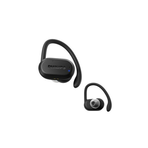Philips - Ecouteurs sans fil Sport Bluetooth Philips TAA7306BK 00 True Wireless Noir Philips  - Ecouteurs intra-auriculaires Bluetooth