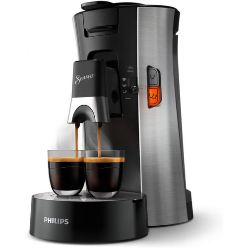 Philips - machine à café à dosettes 1450W noir gris Philips  - Expresso - Cafetière Philips