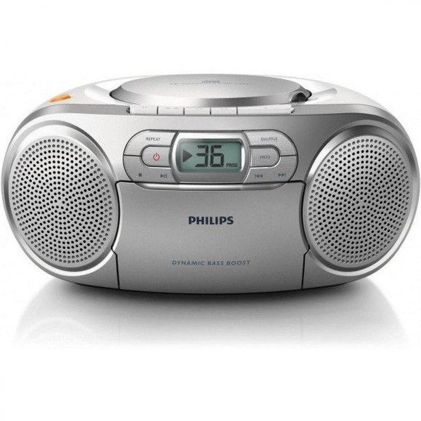 Radio Philips Radio cassette cd portable silver - az127/12 - PHILIPS