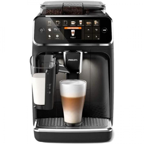 Expresso - Cafetière Philips Philips EP5441/50 - Machine Espresso automatique Séries 5400 LatteGo - Réservoir d'eau 1,8L - 3 températures - 12 réglages broyeur