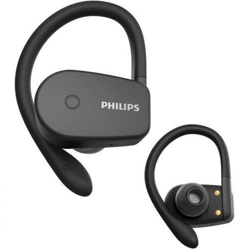 Philips - Philips - TAA5205 - Ecouteurs sport intra auriculaires sans fil - Autonomie de 20 heures - Tours doreille amovibles -IPX7 - Ecouteurs Intra-auriculaires Sport Son audio
