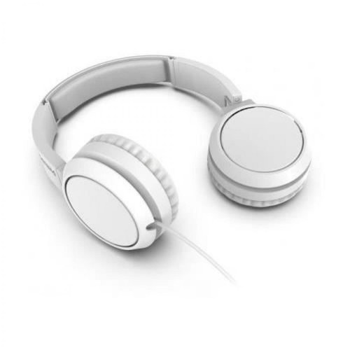 Philips - Philips TAH4105WT - Casque Supra aural - Filaire - 32mm driver - Pliage compact - Blanc - Philips