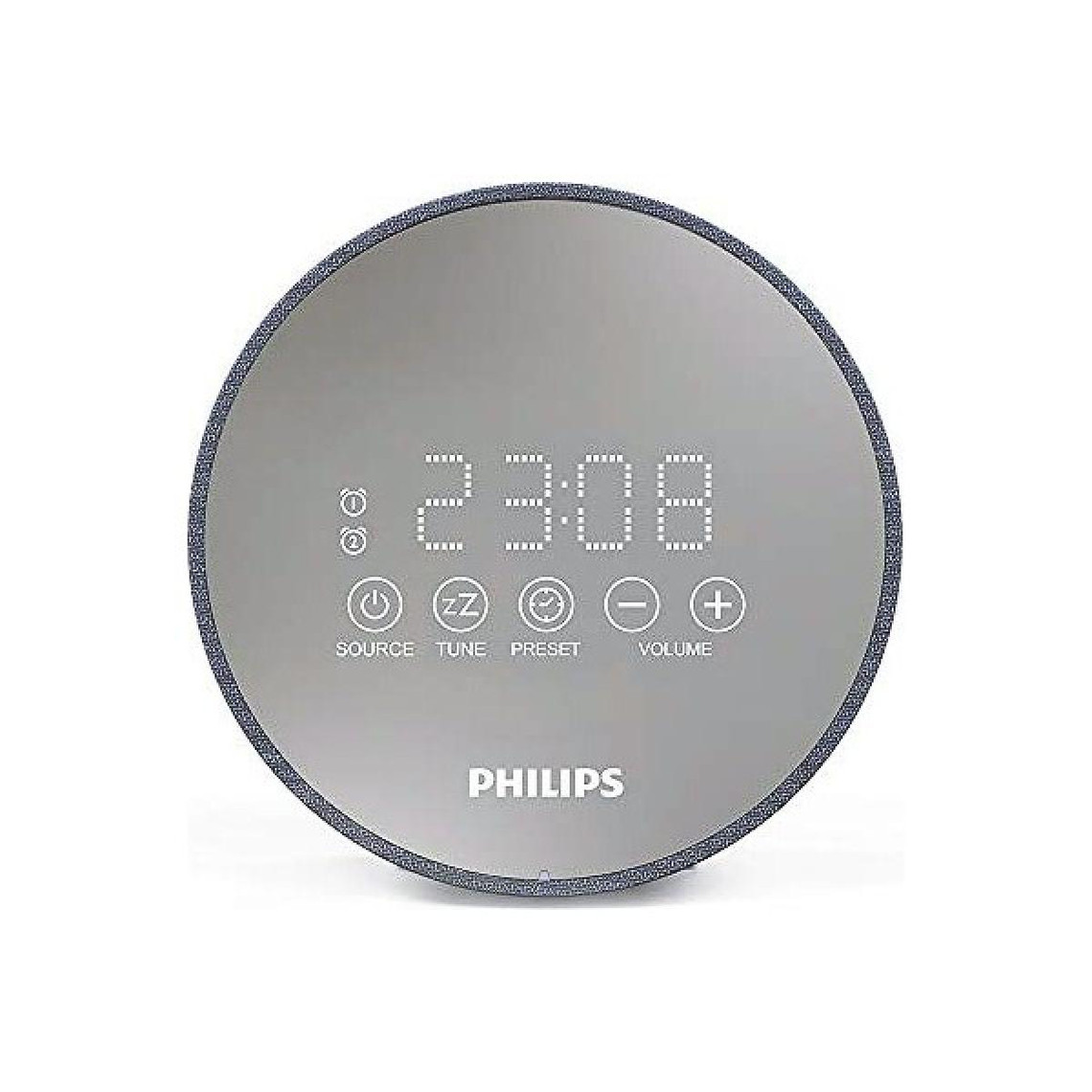 Philips Radio-réveil Philips TADR402/12 FM Gris
