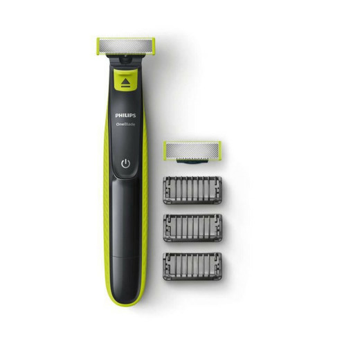 Philips - PHILIPS QP2520/30 Rasoir OneBlade - 3 sabots clipsables barbe de 3 jours - rechargeable - 100% etanche - Tondeuse Philips