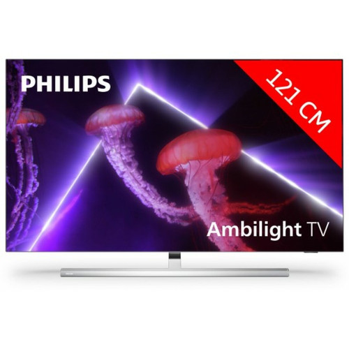 Philips - TV OLED 4K 121 cm 48OLED807/12 OLED 4K UHD Philips   - TV 44 à 49 48 (120cm)