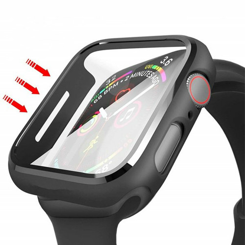 Phonecare - Coque Anti-Impact pour Apple Watch Series 9 Aluminum - 41mm - Noir Phonecare  - Objets connectés