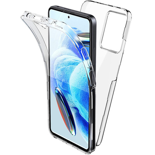 Phonecare - Coque 3x1 360° Impact Protection pour Xiaomi Redmi 12 - Transparent Phonecare  - Accessoire Smartphone