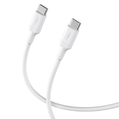 Phonecare - Câble de Charge Rapide Type C - Type C 60W 3.0A 1m Lekus pour Apple iPad Pro de 11 polegadas (4.ª geração) - Blanc Phonecare  - Accesoires ipad