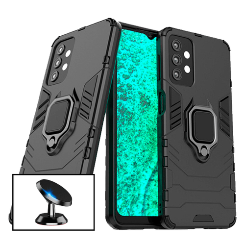 Phonecare - Kit Support Magnétique + Coque 3X1 Military Defender pour Samsung Galaxy A72 Phonecare  - Accessoire Smartphone