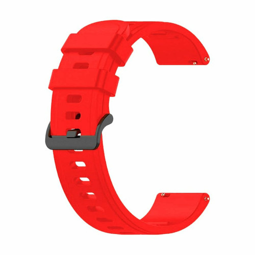 Accessoires bracelet connecté Phonecare Bracelet en Silicone Souple Avec Bloucle pour Huawei GT Sport - Rouge