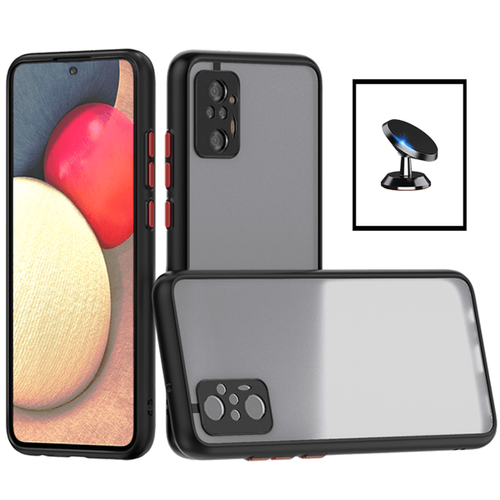 Phonecare - Kit Coque antichoc caméra Protection + Support Magnétique de Voiture pour Xiaomi Redmi Note 10 Pro - Noir Phonecare  - Accessoire Smartphone