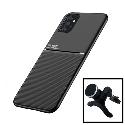 Phonecare - Kit Couverture Magnétique Lux + Support Voiture Magnétique Renforcé pour Samsung Galaxy A32 5G Phonecare  - Accessoire Smartphone