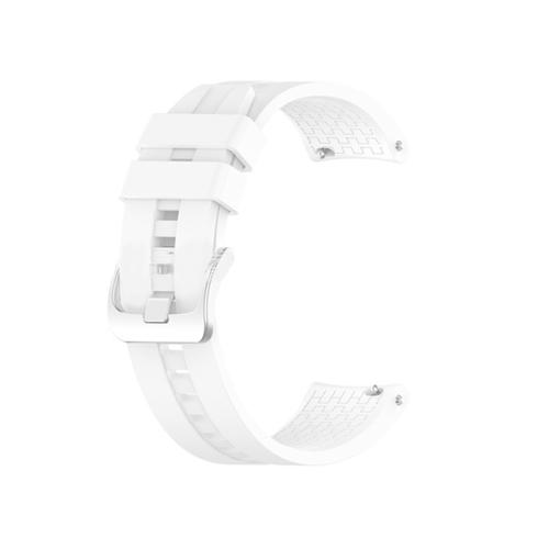 Phonecare - Bracelet en Silicone Souple Avec Bloucle pour LG W100 - Blanc Phonecare  - Montre et bracelet connectés