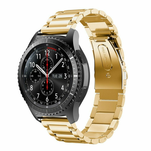 Phonecare - Bracelet Acier Stainless Lux + Outil pour Huawei Watch GT 3 46mm - Or Phonecare  - Accessoires bracelet connecté