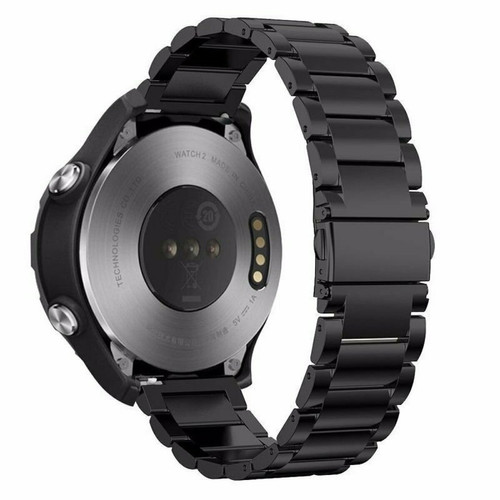 Phonecare - Bracelet Acier Stainless Lux + Outil pour Huawei Watch GT 3 46mm Classic - Noir Phonecare  - Montre et bracelet connectés