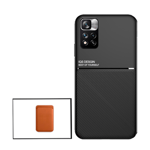 Phonecare - Kit Coque Magnetic Lux + Magnetic Wallet Brun pour Xiaomi Redmi Note 11 Pro Phonecare  - Coque, étui smartphone