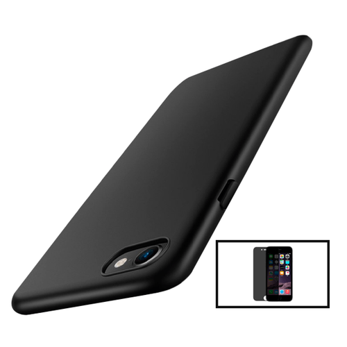 Phonecare - Kit Film 5D Anti-Spy + Coque SlimShield pour iPhone SE 2022 - Noir Phonecare  - Accessoire Smartphone