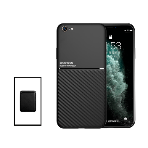Phonecare - Kit Coque Magnetic Lux + Magnetic Wallet Noir pour Apple iPhone SE 2022 - Noir Phonecare  - Accessoire Smartphone
