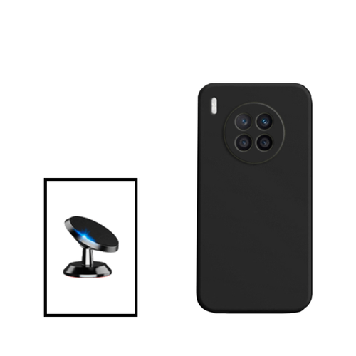 Phonecare - Kit Support Magnétique de Voiture + Coque Silicone Liquide pour Honor 50 Lite - Noir Phonecare  - Accessoire Smartphone