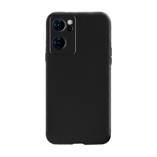 Phonecare - Coque Silicone Liquide pour Oppo Reno7 5G - Noir Phonecare  - Accessoire Smartphone