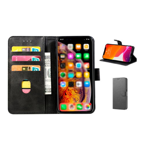 Phonecare - Coque MagneticFlipWallet Avec Rabat pour Xiaomi Redmi Note 11E Pro - Noir Phonecare  - Accessoire Smartphone