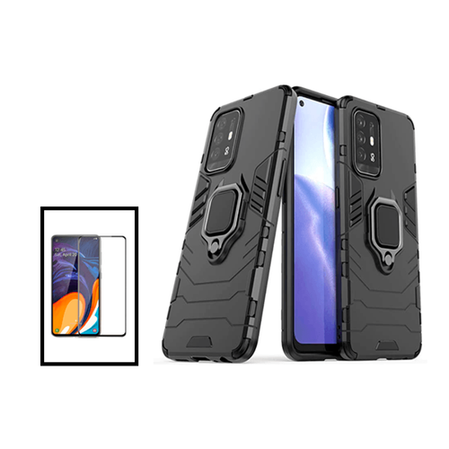 Phonecare - Kit Film Verre Trempé 5D Full Cover + Coque 3X1 Military Defender pour Oppo Reno5 Z - Noir Phonecare  - Accessoire Smartphone