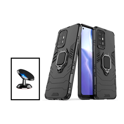 Phonecare - Kit Support Magnétique de Voiture + Coque 3X1 Military Defender pour Oppo Reno5 Z - Noir Phonecare  - Coque, étui smartphone