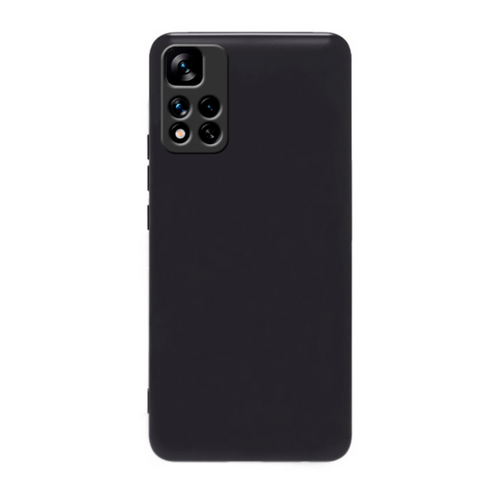 Phonecare - Coque Silicone Liquide pour Xiaomi Poco X4 NFC - Noir Phonecare  - Accessoire Smartphone