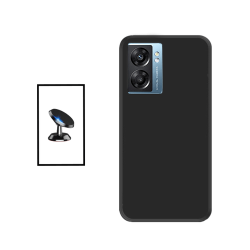 Phonecare - Kit Support Magnétique de Voiture + Coque Silicone Liquide pour OnePlus A77 - Noir Phonecare  - Coque, étui smartphone