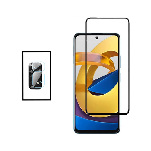 Phonecare - Kit Film Caméra Arrière + Verre Trempé 5D Full Cover pour Xiaomi Redmi Note 11S 5G - Transparent / Noir Phonecare  - Protection écran smartphone