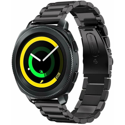 Phonecare - Bracelet Acier Stainless Lux + Outil pour Samsung Galaxy Watch5 4G - 40 mm - Noir Phonecare  - Objets connectés
