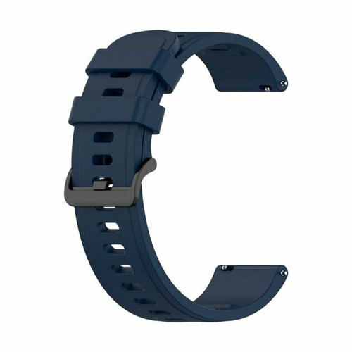 Phonecare - Bracelet SmoothSilicone Avec Boucle pour Amazfit GTR 4 - Bleu Foncé Phonecare  - Objets connectés