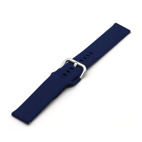 Phonecare - Bracelet SmoothSilicone Avec Boucle pour TicWatch Pro 3 - Bleu Foncé Phonecare  - Montre et bracelet connectés