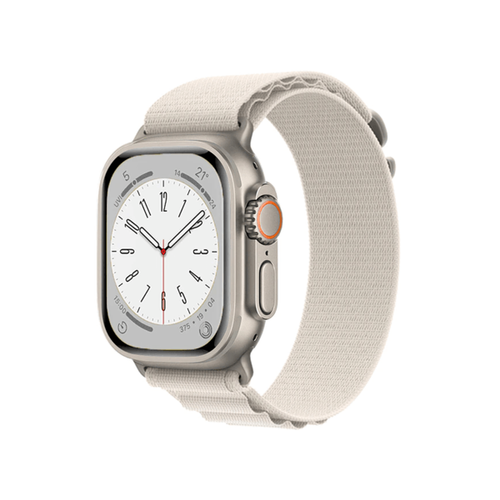 Phonecare - Bracelet NylonSense Alpine S (Poignet de 130mm a 160mm) pour Apple Watch Series 5 - 44mm - Blanc Phonecare  - Objets connectés