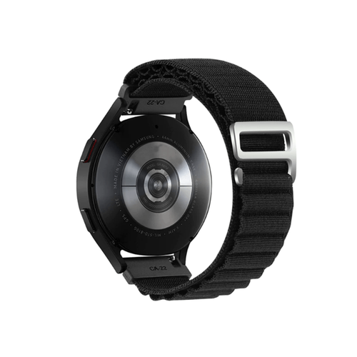 Phonecare - Bracelet NylonSense Alpine S (Poignet de 130mm a 160mm) pour Realme watch 2 - Noir Phonecare  - Objets connectés