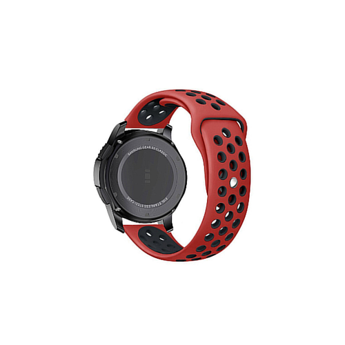Phonecare - Bracelet SportyStyle pour Samsung Galaxy Watch6 LTE - 44mm - Rouge / Noir Phonecare  - Montre et bracelet connectés
