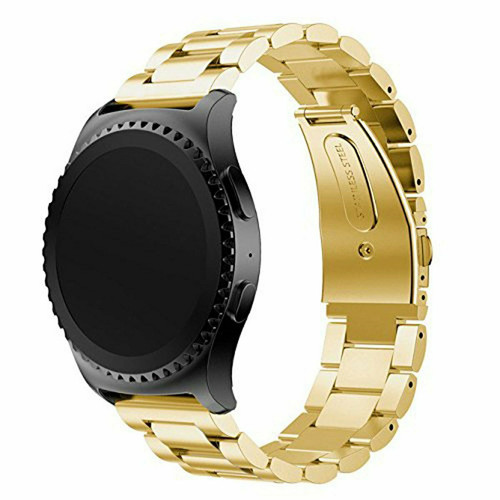 Phonecare - Bracelet Acier Stainless Lux + Outil pour Samsung Galaxy Watch6 Classic LTE - 47mm - Or Phonecare  - Objets connectés