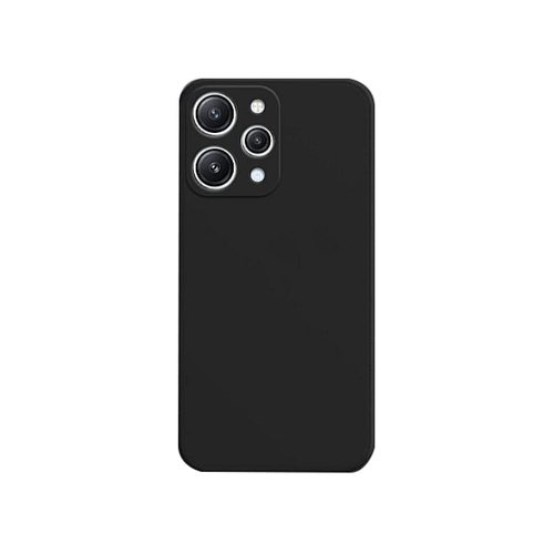 Phonecare - Coque Silicone Liquide pour Xiaomi Redmi 12 - Noir Phonecare  - Autres accessoires smartphone