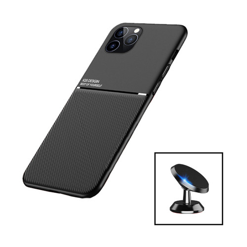 Phonecare - Kit Coque Magnetic Lux + Support Magnétique de Voiture pour Xiaomi Redmi 12 5G - Noir Phonecare  - Accessoire Smartphone