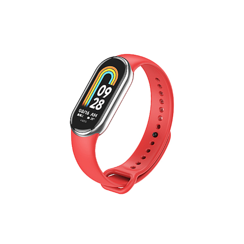 Phonecare - Bracelet SmoothSilicone pour Xiaomi Mi Band 8 - Rouge Phonecare  - Objets connectés