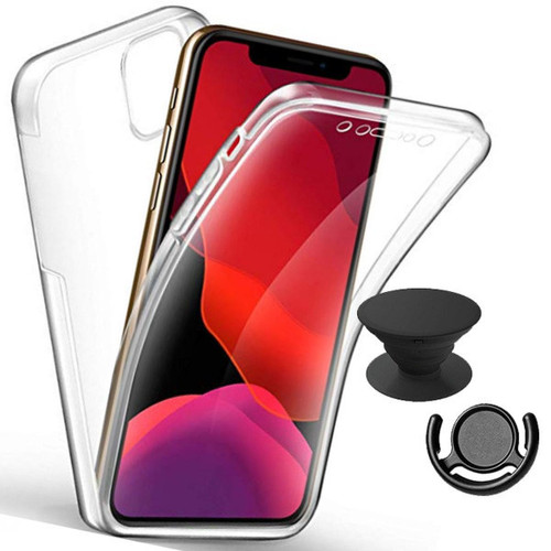 Phonecare - Kit Coque 3x1 360° Impact Protection + 1 PopSocket + 1 Support PopSocket Noir - Impact Protection - Iphone 12 Pro Max Phonecare  - Accessoire Smartphone