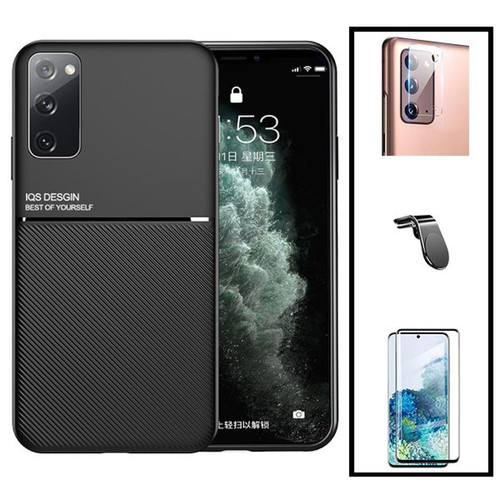 Phonecare - Kit Coque Magnetic Lux + 5D Full Cover + Film de Caméra Arrière + Support Magnétique L Safe Driving - Samsung Galaxy Note 20 Ultra Phonecare  - Accessoire Smartphone